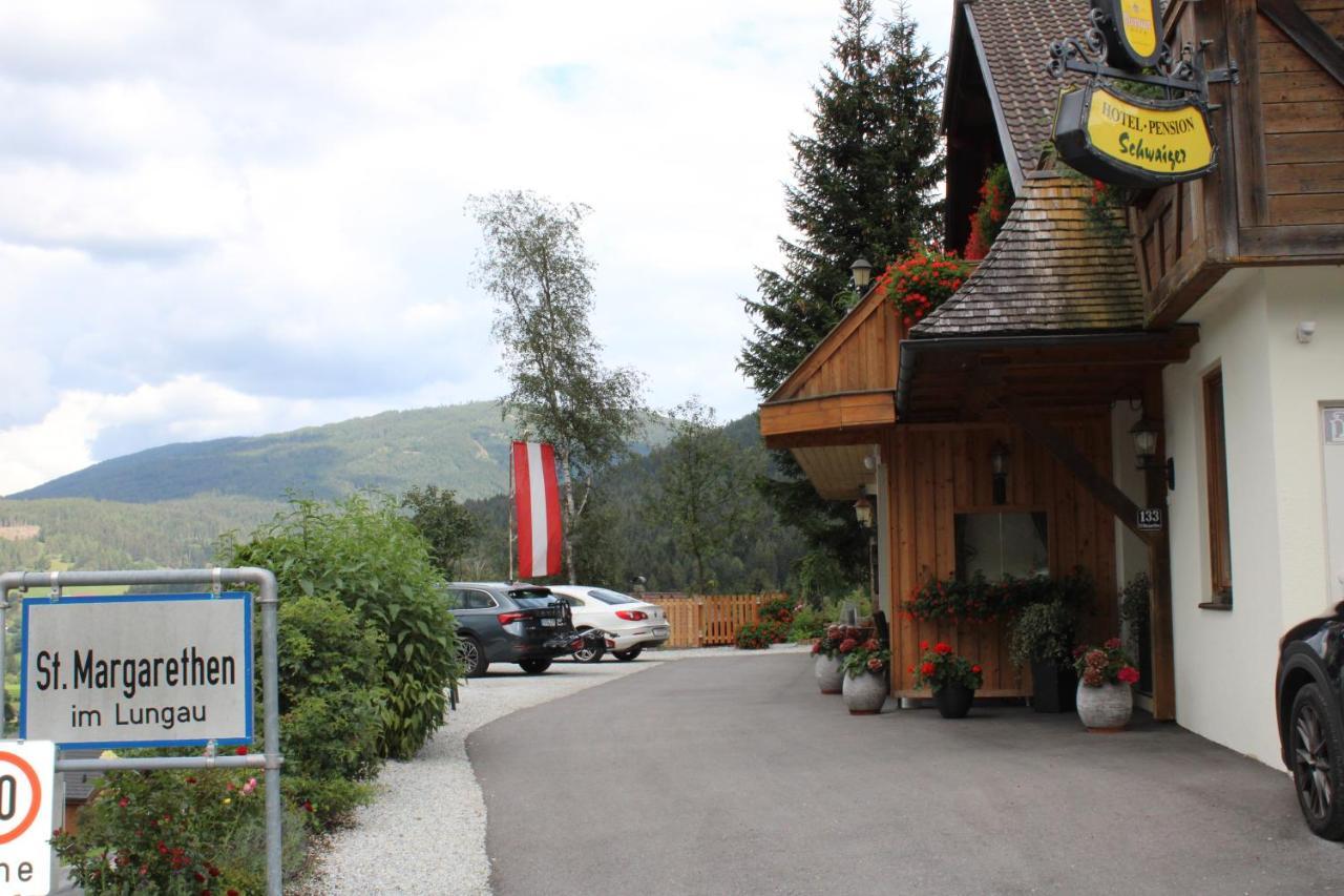 Hotel Pension Schwaiger ザンクト・マルガレーテン・イム・ルンガウ エクステリア 写真